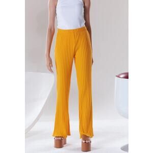 Simon Miller Rib Cyrene Pants Yellow Medium